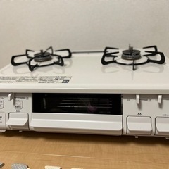 パロマ ガステーブル PA-S46H-L 都市ガス(13A)用 左強火力 水なし片面焼き　ガスコンロの画像