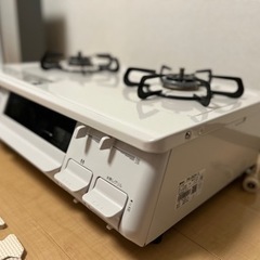 パロマ ガステーブル PA-S46H-L 都市ガス(13A)用 左強火力 水なし片面焼き　ガスコンロの画像