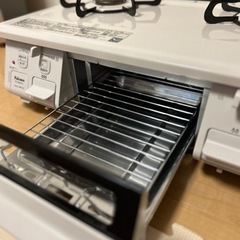 パロマ ガステーブル PA-S46H-L 都市ガス(13A)用 左強火力 水なし片面焼き　ガスコンロの画像