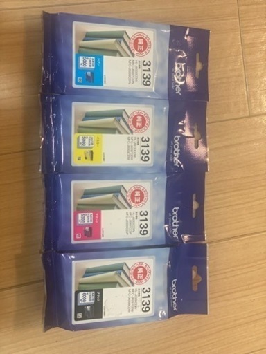 【純正品】ブラザー インクカートリッジ LC3139 カラー4色セット (LC3139 BK/C/M/Y)