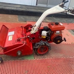 ハンマーナイフ 草刈機、共栄社ホーネンスRH60芝刈機、動作確認...
