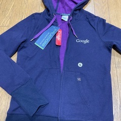 グーグル　Google パーカー　新品　タグ付きの画像