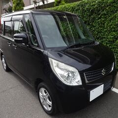 込プライス１６万円 パレット リミテッド MK21S 左側パワスラ キセノン 社外アルミ 人気のブラック 本車検２年受渡 機関良好の画像