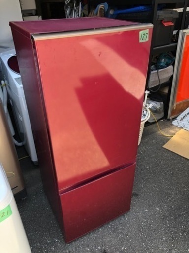 NO 127❗️福岡市内配送設置無料 AQR-BK18G-R 冷蔵庫 レッド [2ドア /右開きタイプ /184L]