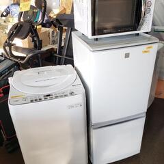 ‼️創業祭セール中‼️生活家電3点セット‼️全て SHARP‼️...