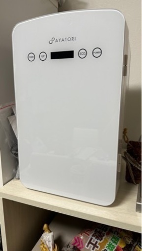 日本製　ミニ冷蔵庫　冷温庫　10L 白　1度のみ使用