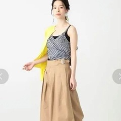 【レイビームス】バッグリボン　ラップ　キャミの画像