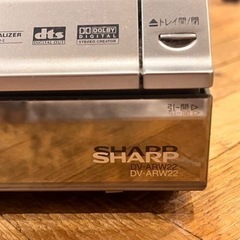 シャープ　DVDレコーダーの画像