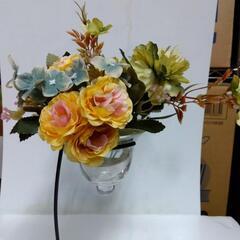厚木方面🆗￥2500の品Flowerガラススタンドの画像