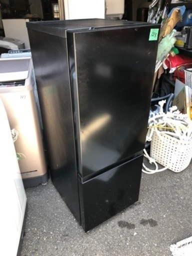 NO 123❗️福岡市内配送無料　2022年式 冷蔵庫 ブラック AT-RF160-BK [2ドア /右開きタイプ /162L]