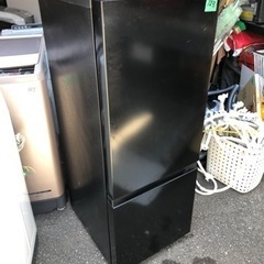 NO 123❗️福岡市内配送無料　2022年式 冷蔵庫 ブラック AT-RF160-BK [2ドア /右開きタイプ /162L]