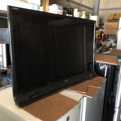 福岡市内配送無料　シャープ 40V型 液晶 テレビ AQUOS LC-40J10-B フルハイビジョン HDD(外付の画像
