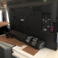 福岡市内配送無料　シャープ 40V型 液晶 テレビ AQUOS LC-40J10-B フルハイビジョン HDD(外付の画像