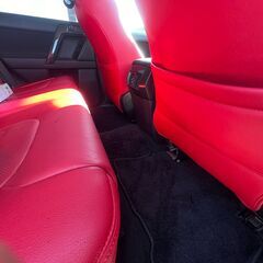 トヨタランドクルーザープラド中期　リフトアップ済み社外ホイール１１インチナビ付の画像