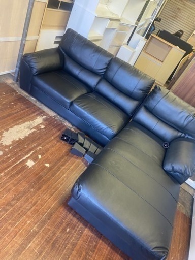 福岡市内配送無料　 家具 ソファ 4人掛けソファ