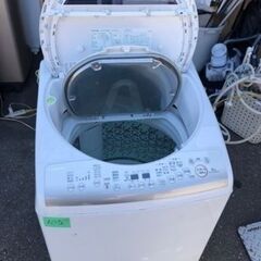 NO105❗️福岡市内配送設置無料 洗濯 8.0kg 乾燥 4.5kg 全自動洗濯乾燥機機 AW-KS8V3M 東芝 マジックドラム