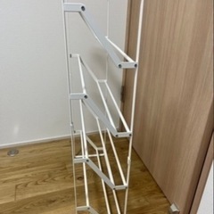 山崎実業 スリムシューズラック 4段の画像