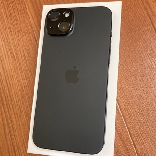 iPhone 15 Plus 128GB バッテリー100% Black 黒　アイフォン　スマートフォン