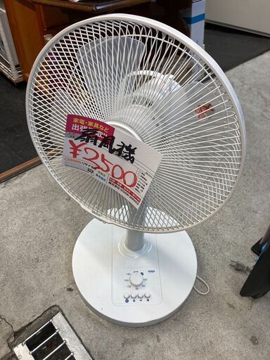 ☆中古￥2,500！電響社　扇風機　家電　DL-J100L型　2021年製　【BE172】