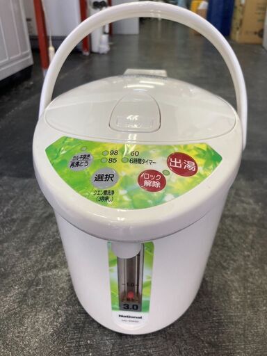 ☆美品￥2,000！National　電気ポット　家電　NC-EM30型　【BE180】