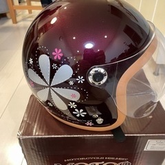 バイク用レディースジェットヘルメットの画像