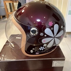 バイク用レディースジェットヘルメットの画像