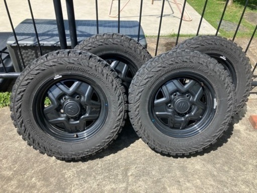 ジムニーJB64 純正ホイール YOKOHA GEOLANDAR M/T 215/70R16