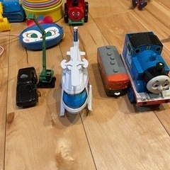 ひらがなつみき、アンパンマンつみかさねカップ、乗り物おもちゃまとめての画像