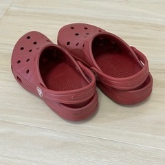 ★クロックス サンダル★17.5-18㎝★C10C11★中古の画像