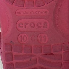 ★クロックス サンダル★17.5-18㎝★C10C11★中古の画像