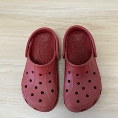 ★クロックス サンダル★17.5-18㎝★C10C11★中古の画像