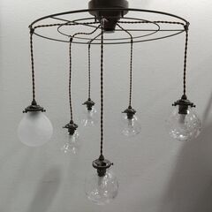 インターフォルム/ハンドメイドガラス/ペンダントライト/マルヴェル6