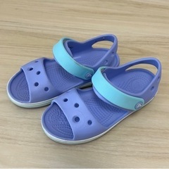 ★クロックス サンダル★18㎝★C11★女の子★中古