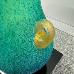 【未使用】岩田久利 ガラス 花瓶 明電舎 記念品の画像