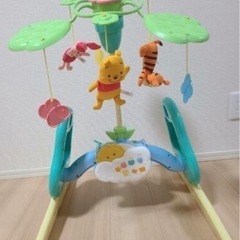 くまのプーさん  えらべる回転 6WAYジムにへんしんメリーの画像