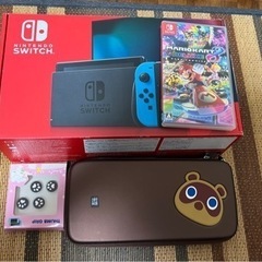 ニンテンドーSwitch本体＋マリオカート8＋ 付属品