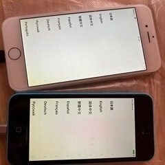 iPhone5c iPhone6ジャンク の画像