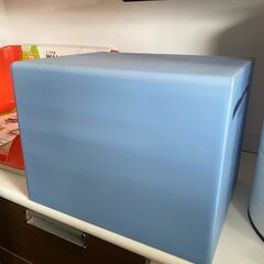 【リサイクルショップどりーむ鹿大前店】No.8658　レターケース　収納　4段　引き出し　ブルー　※2段目引き出しひび割れありの画像