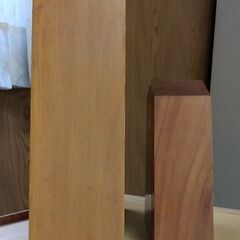 飾り駒　　大駒八寸（一作）、小駒五寸（梅一）　置物の画像