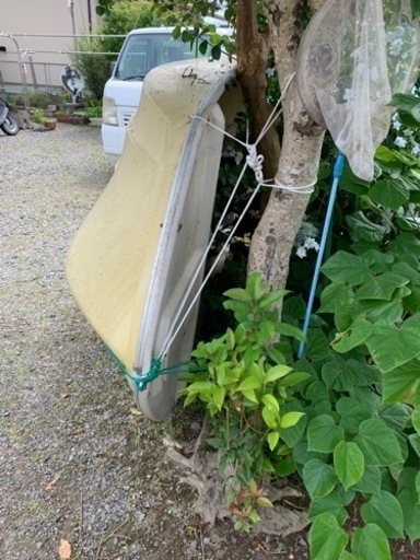 売り手が入院しまして、入院あけの対応だと思います。申し訳ありません。ボート　エンジンなし