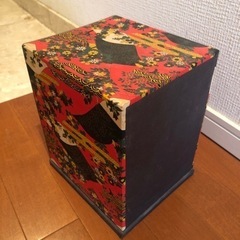 和風小物入れ 引き出しの画像