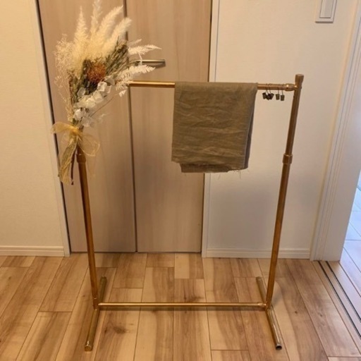 コッパースタンド　結婚式　ウェルカムスペース　ドライフラワー付き