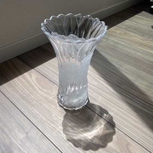 花瓶 花器 クリスタル 切り花 生け花