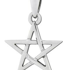 MM: Small Sterling Silver Pentac...