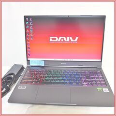 【ゲーミングPC】mouse DAIV 5N 21045N-CMLBB i7 10870H RTX3060 NVMe 512GB メモリ 16GB Office 搭載 #2