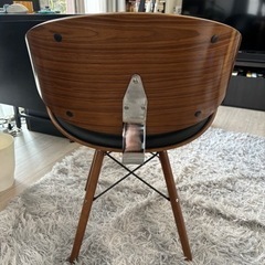 中古 ブルチーノ ブラック カフェ チェアの画像