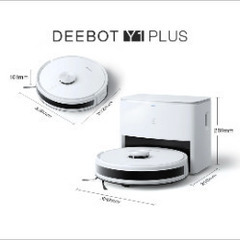 【新品未開封】【保証2年】【定価79800円】ロボット掃除機　エコバックス　DEEBOT Y1 PLUSの画像
