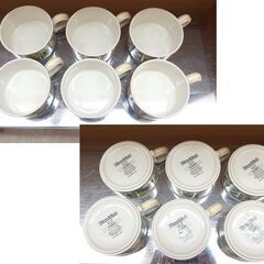 Villeroy&Boch カップ＆ソーサー 6客セット バスケット ビレロイ&ボッホ BASKET フルーツ 食器 札幌市 屯田店の画像