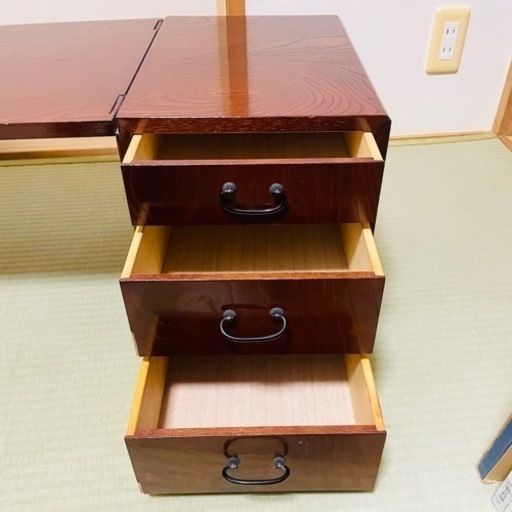 古道具 昭和レトロ 折り畳み 文机 テーブル 座卓 家具 アンティーク 骨董 コレクション 貴重 レア ヴィンテージ