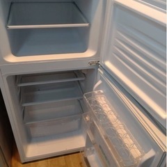 Hair  冷凍冷蔵庫　2017年製の画像